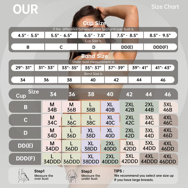 🔥 Super firming bra | Wire-free comfortable bra 👍 No more sagging breasts