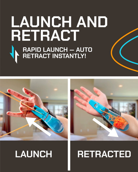 🔥 Viral Glow Webshooter – Schieße Fäden, die tatsächlich fliegen! 