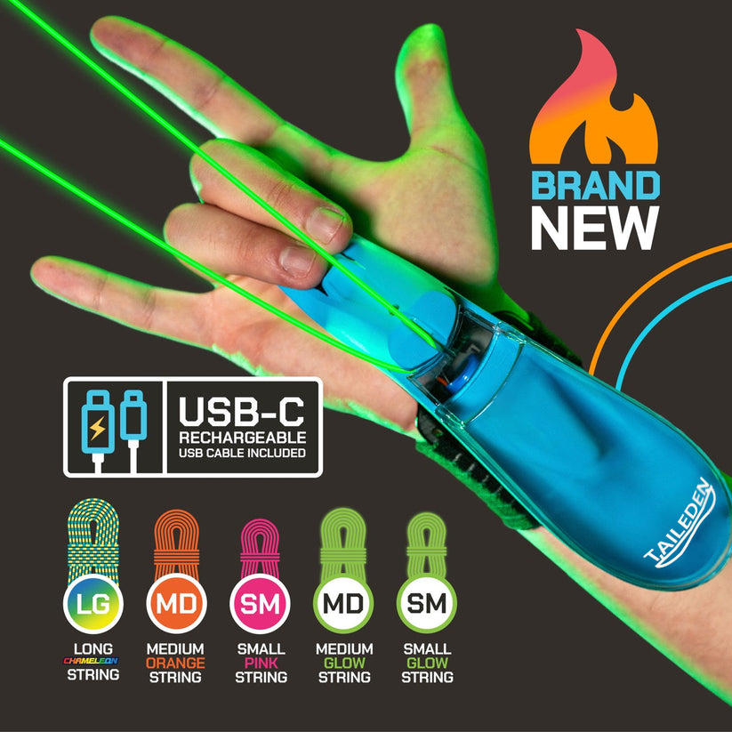 🔥 Viral Glow Webshooter – Shoot Strings That Actually Fly!