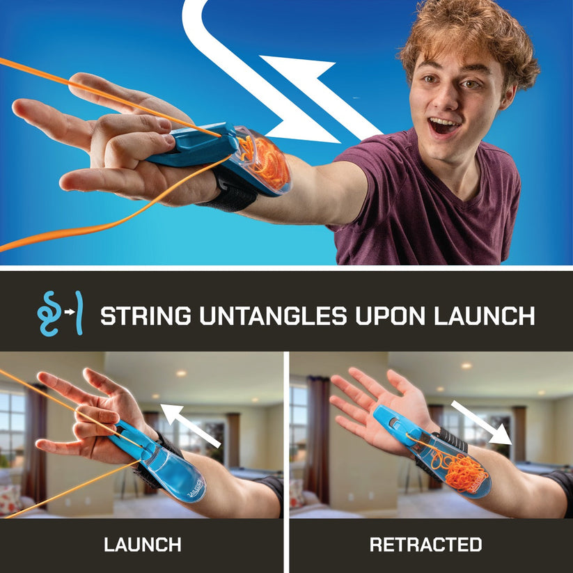 🔥 Viral Glow Webshooter – Shoot Strings That Actually Fly!