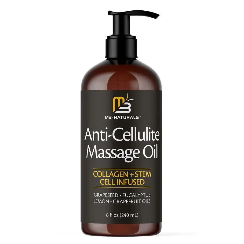 80% OFF 🔥 Cellulite Massage Oil – Smooth Skin, Improve Texture & Boost Elasticity (8oz)