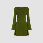 💃 Rückenfreies Minikleid, das alle Blicke auf sich zieht 🔥 Elegant &amp; kokett ✨ 