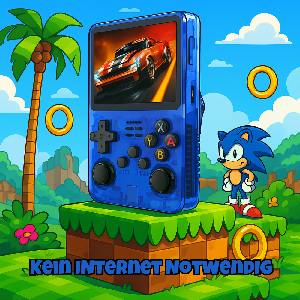 🎮 Retro Game Console – 25,000+ Classic Games✨