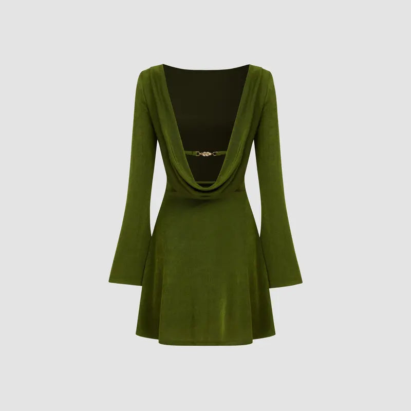 💃 Backless Mini Dress That Turns Heads 🔥 Elegant & Flirty ✨