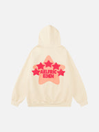 🔥Nur heute 80 % Rabatt! — Vintage-Hoodie Eden Star V303 mit Stickerei 