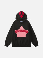 🔥Nur heute 80 % Rabatt! — Vintage-Hoodie Eden Star V303 mit Stickerei 