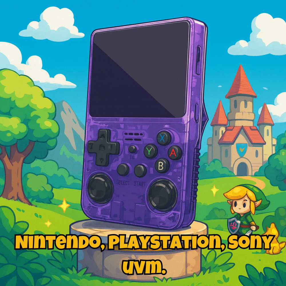 🎮 Retro Game Console – 25,000+ Classic Games✨