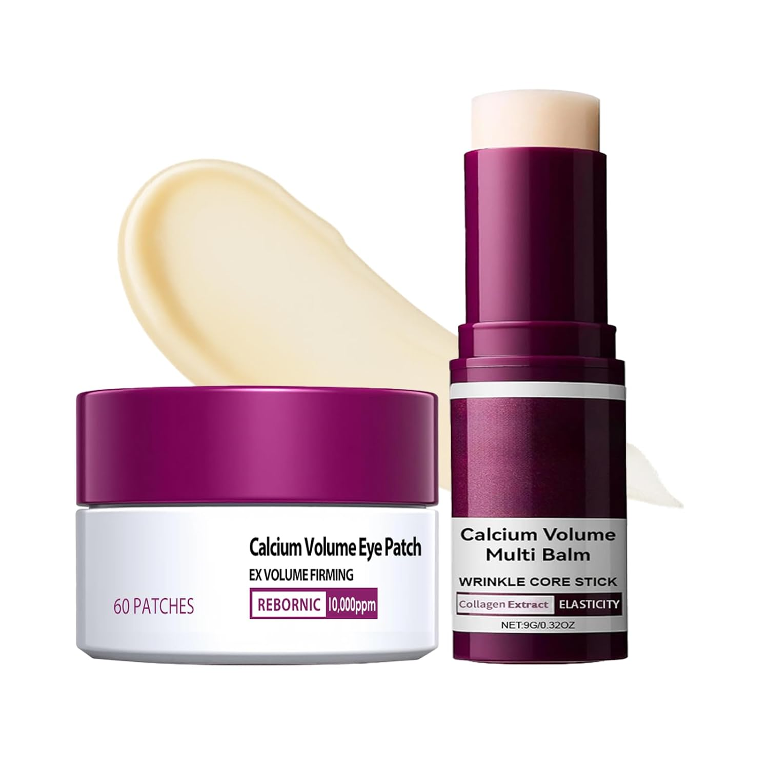 🌸 Multi Balm & Eye Patch Duo – Moisturize, Firm & Brighten