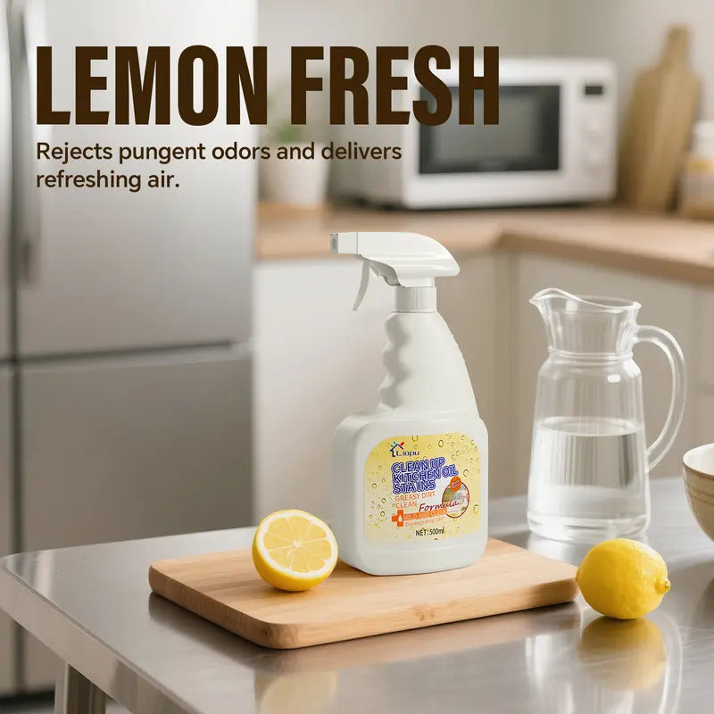 🧼 Power Dissolve Multi-Purpose Cleaner – Effortless Spray for Kitchen Grease, Oven Grime & All Home Surfaces