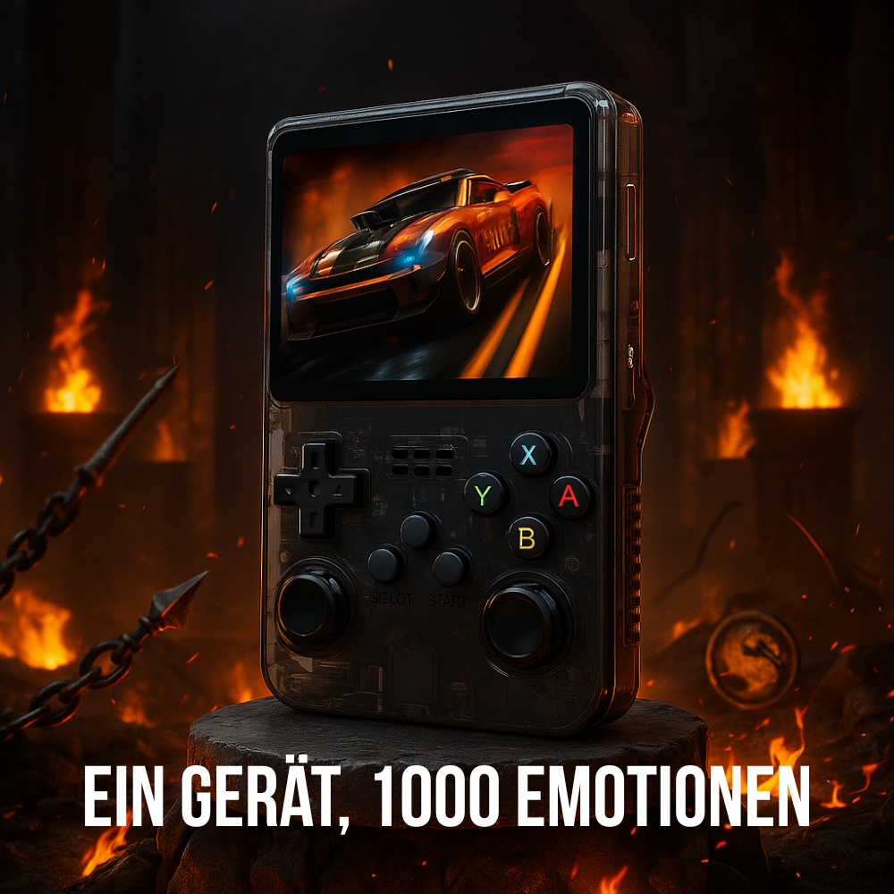 🎮 Retro Game Console – 25,000+ Classic Games✨