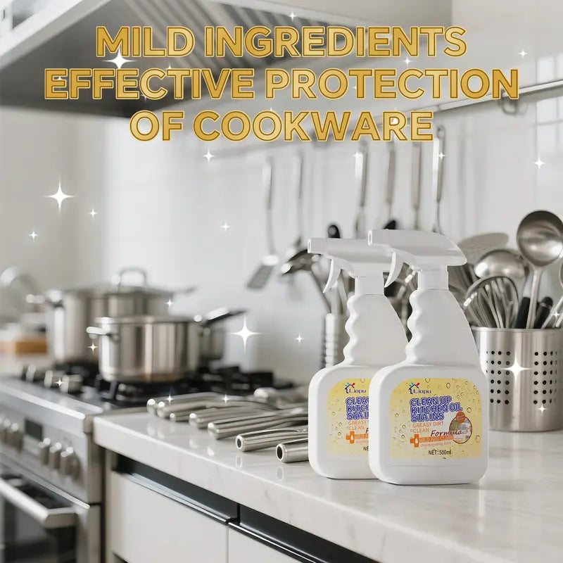 🧼 Power Dissolve Multi-Purpose Cleaner – Effortless Spray for Kitchen Grease, Oven Grime & All Home Surfaces