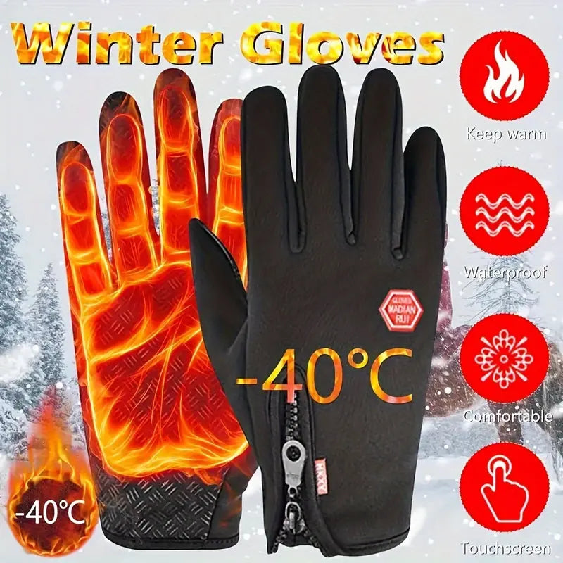 🎁Windproof Winter Gloves Touchscreen Gloves Thermal Warm Gloves for Men and Women
