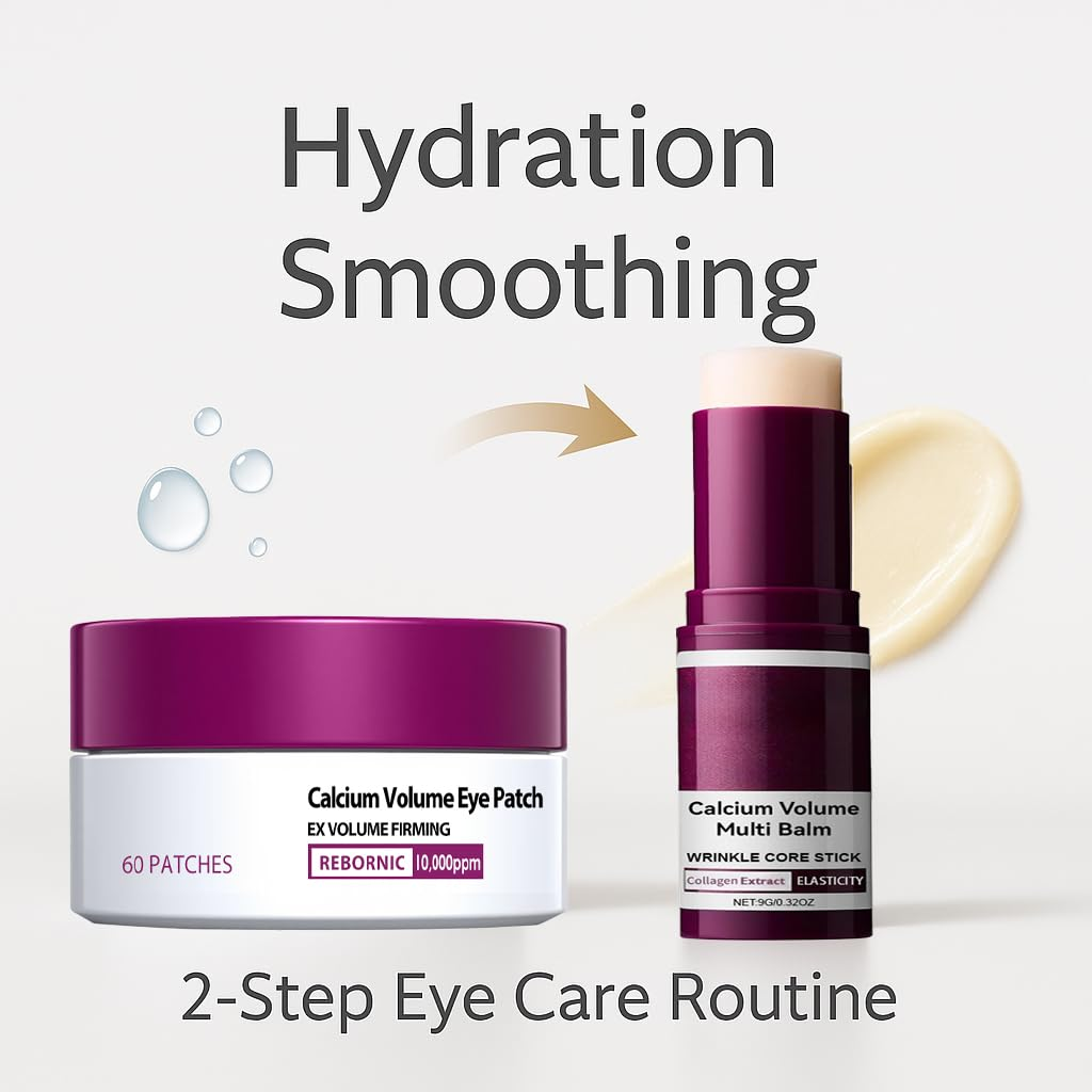 🌸 Multi Balm & Eye Patch Duo – Moisturize, Firm & Brighten