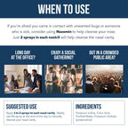 Nasomin Nasal Iodine – Nasal Cleanse– Neutralize Nose - Iodine + Fulvic Acid Blend -100% Natural Mineral Complex – (2 oz. Bottle+Nasal Sprayer) Oral Daily