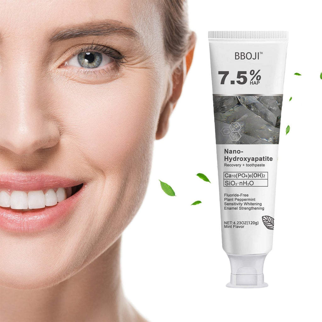 🔥Ends Tonight: Get 60% OFF Before It’s Gone!🎁Fluoride-Free Hydroxyapatite Toothpaste – Gentle Whitening & Enamel Strength for Sensitive Teeth