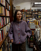 🌸 Gem Button Cardigan – Cute, Cozy & Classy