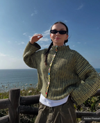 🌸 Gem Button Cardigan – Cute, Cozy & Classy