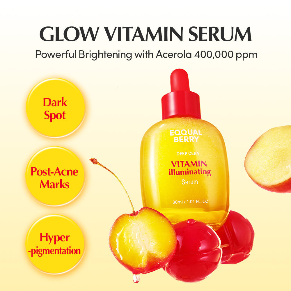 🍒💛 Meet VITAQUEEN Acerola 40%, your daily glow boost