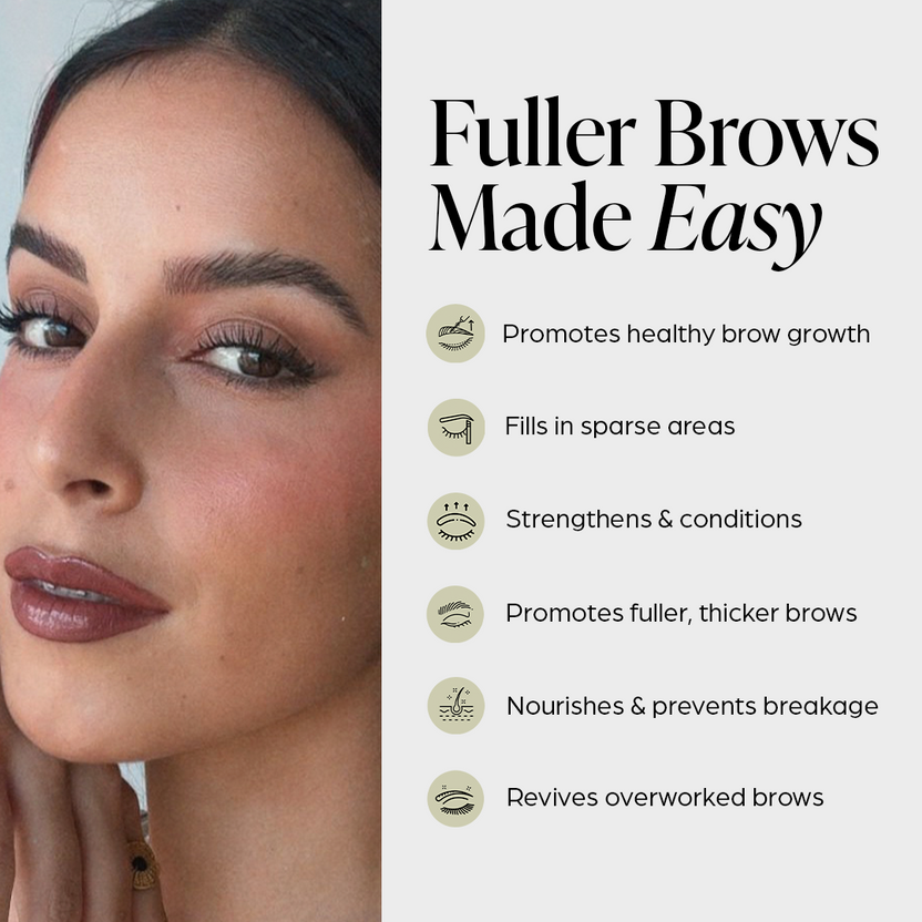 💖  Sculpt & Grow Brow Serum – For Naturally Fuller Brows