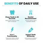 ✨ 48,000 VPM Dentist-Style Silicone Toothbrush — Deep Clean & Gum Care