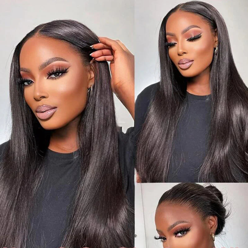 ✨New Arrivals! Fit Head Straight Wig (18-24"), Glueless Design with Secure Drawstring—The Ultimate Beginner-Friendly Unit.