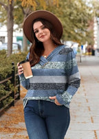 WIHOLL Long Sleeve Shirts for Women Fall Outfits V Neck T Shirts Button Down Tunic Tops Fashion Clothing